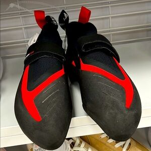 Brand New Adidas Aleon Men’s Climbing Shoes - Black and Red!